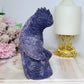 Lepidolite Carved Parrot | Bird Large 14cm 588g