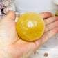 Golden Healer Quartz Sphere on Stand 248g