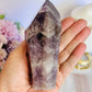 Sacred Rare Stone ~ Divine Large Chunky Super Seven Carved Tower From Brazil 12cm 391grams