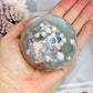 Elegant Green Flower| Blossom Agate Sphere On Stand 289grams