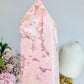 Huge Pink Peruvian Rhodochrosite Tower 29cm 993grams