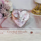 Divine Large 7cm Purple Mica Shiny Heart