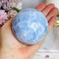 Blue Calcite Large Sphere on Stand 578g