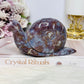 Large Ocean Jasper Carved Snail 13cm 403g