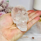 Clear Quartz Carved Skull 7cm 235g