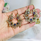 Bohemian Chakra Crystal Earrings