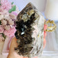 Smokey Quartz Cluster Tower 14cm 781grams From Brazil