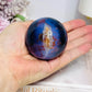 High Grade Blue Agate Sphere on Stand 250g