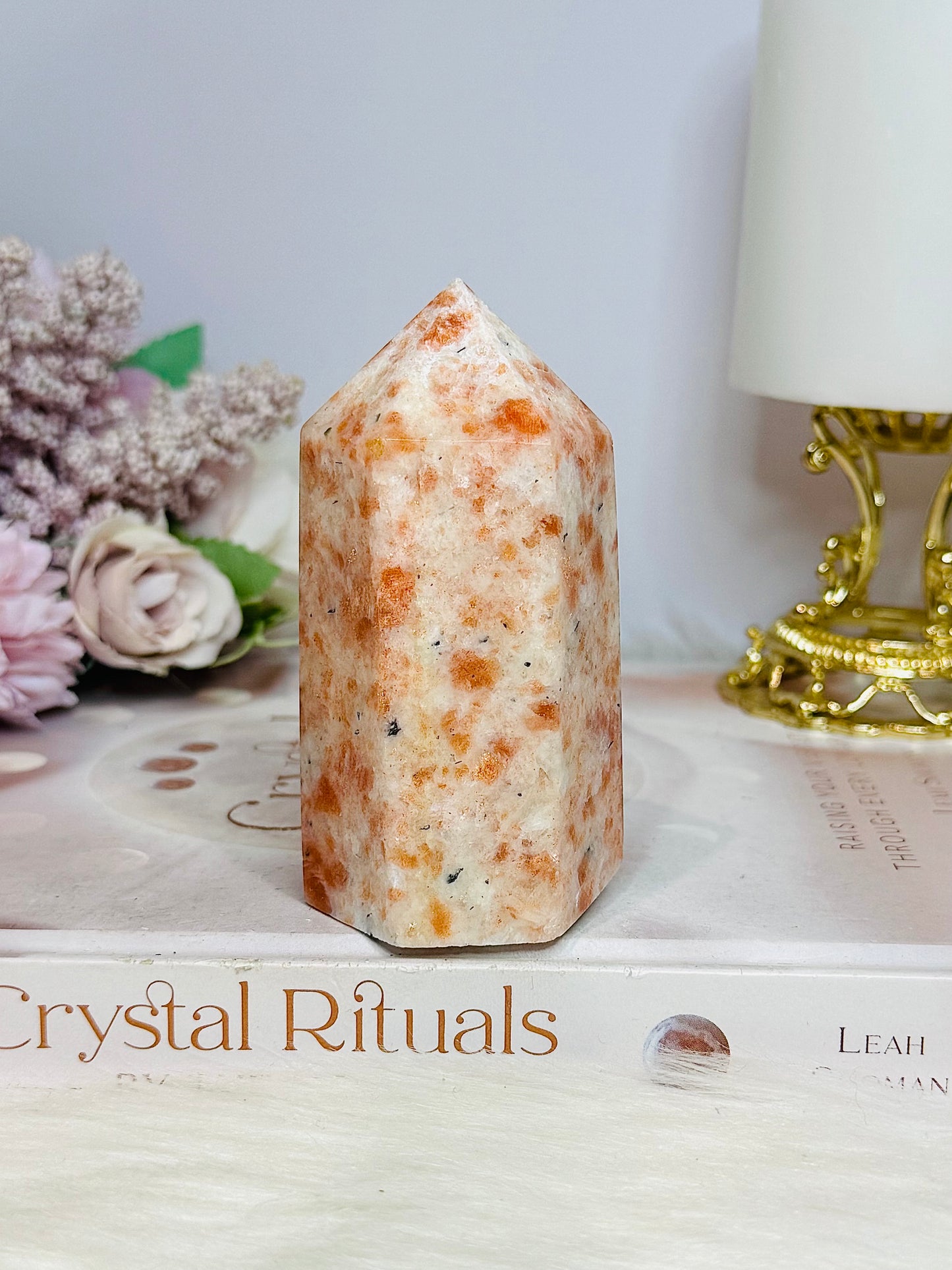 Chunky Sunstone Tower 9cm