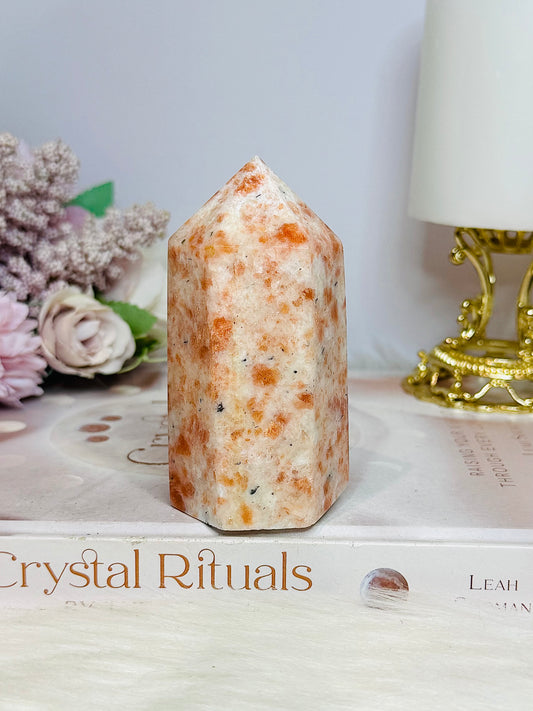 Chunky Sunstone Tower 9cm