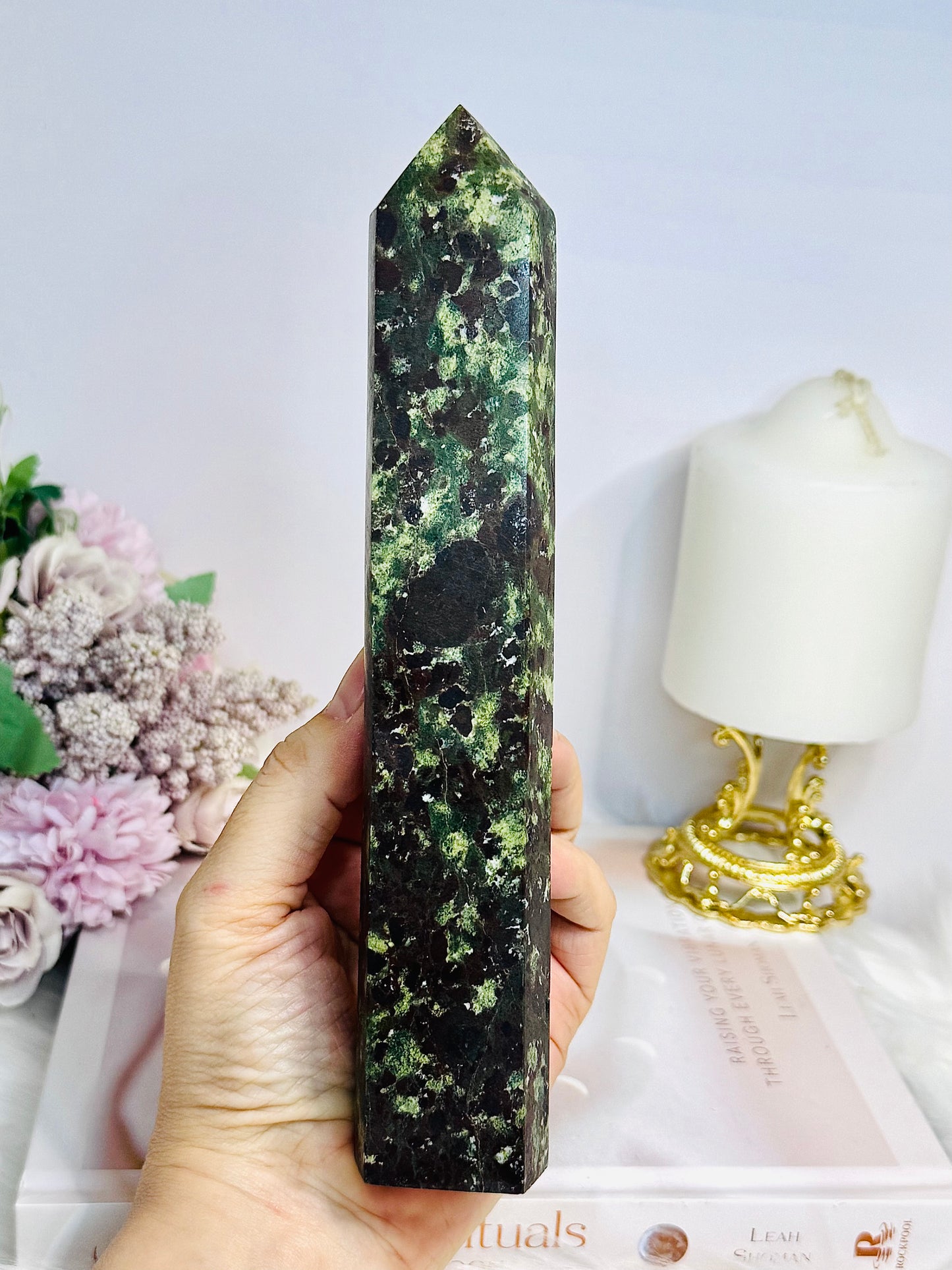 Large Mixed Jasper Tower 21cm