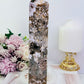 Large Chunky 24cm 793gram Druzy Orbicular Ocean Jasper Tower