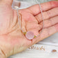 Rose Quartz Beaded Collar Neckband In Gift Bag