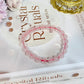 Rose Quartz Bracelet In Gift Bag