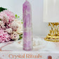 Stunning Tall 12.5cm Natural Kunzite Tower