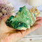 Natural Green Cubed Fluorite In Matrix Specimen 444grams