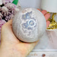 Large Pink Amethyst Sphere on Stand 658g