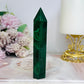 AAA High Grade Natural Malachite Tower From Congo 11.5cm