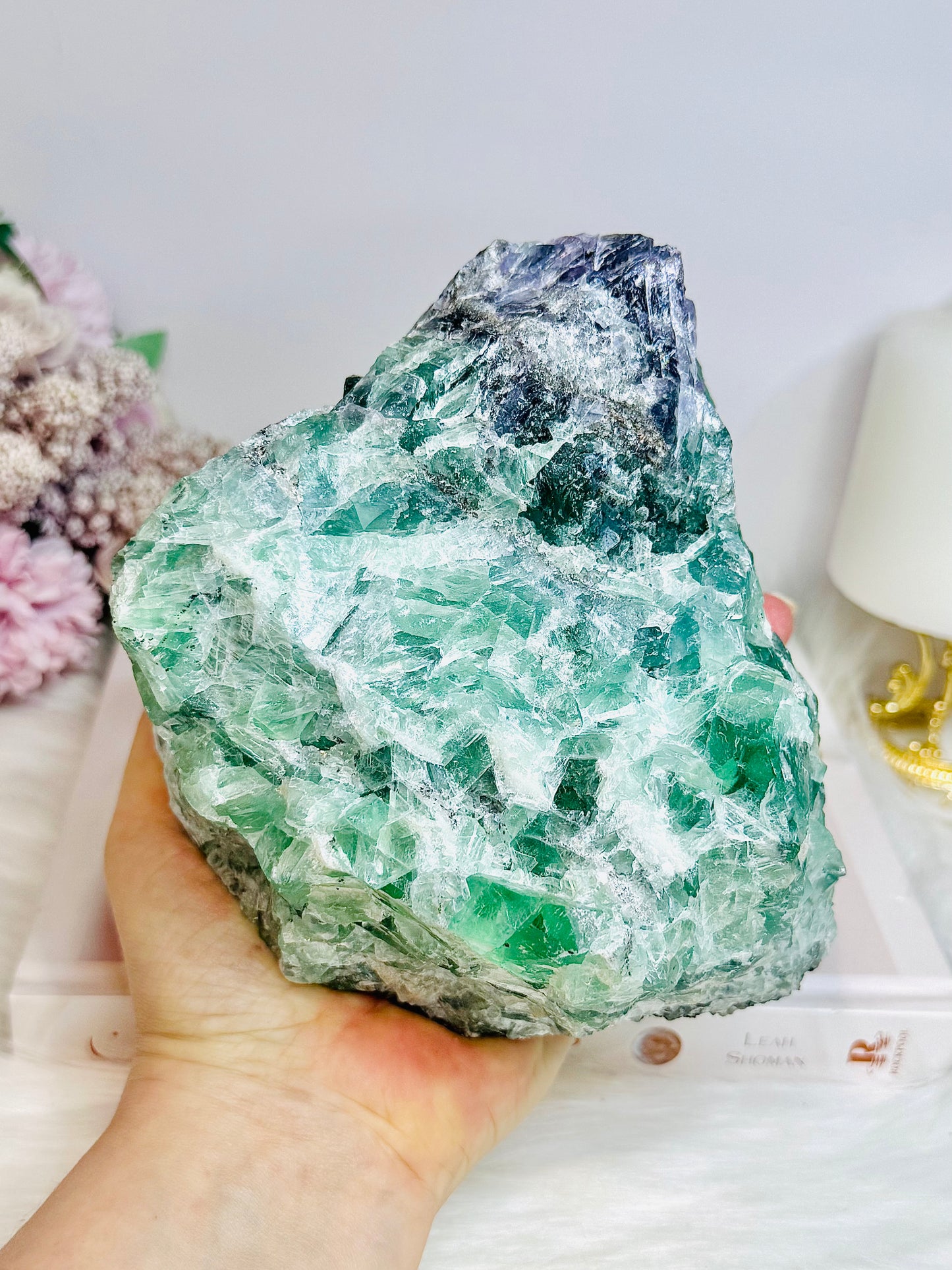 Huge Natural Fluorite Specimen 3.09KG