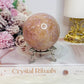 Rare & Beautiful Large Phosphosiderite Sphere On Stand 418grams