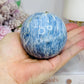 Blue Kyanite Sphere on Stand 485g On Stand