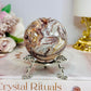 Mexican Lace Agate Sphere On Stand 198g