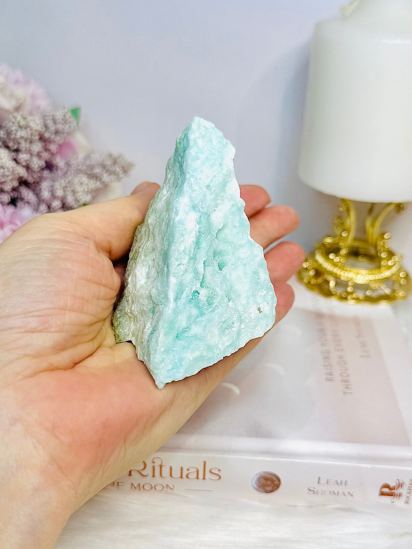 Natural Blue Hemimorphite Specimen 167g