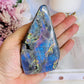 Natural Labradorite Polished Freeform Full Of Flash 313grams