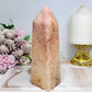Large Pink Amethyst Chunky Tower 566g 16cm
