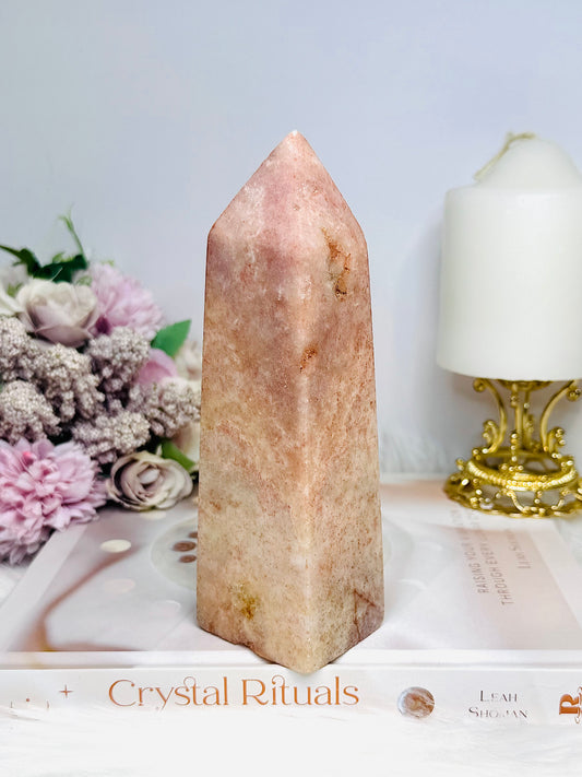 Large Pink Amethyst Chunky Tower 566g 16cm