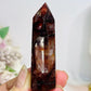 High Grade Fire Quartz Tower 7cm