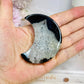 Black Agate Moon 7cm