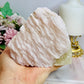 Rare Specimen High Grade Pink Mangano Calcite Freeform UV Reactive 763g