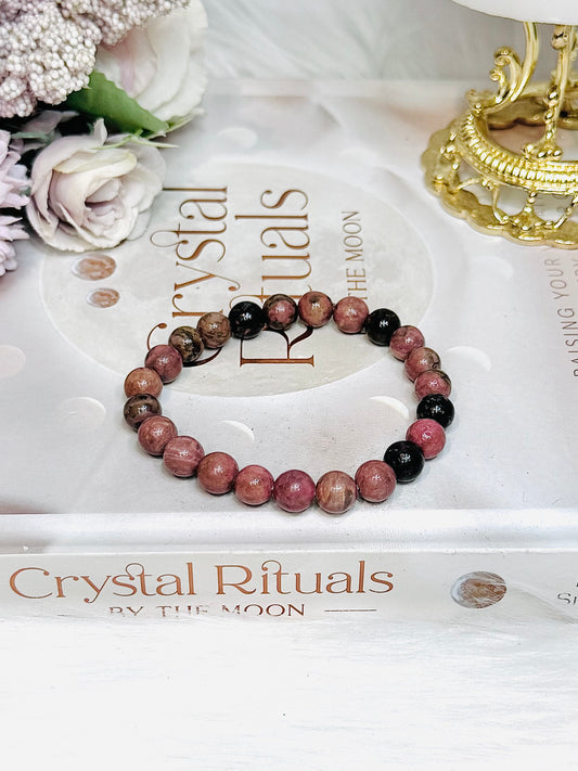 Rhodonite Bracelet in Gift Bag