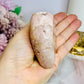 Druzy Pink Amethyst Chunky Heart 234g On Stand