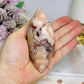 High Grade Druzy Pink Amethyst Egg | Freeform on Stand 17cm 290g