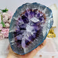 Large High Grade Amethyst Geode with Goethite Inclusions on Stand 1.6KG 20cm