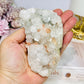 Natural  Apophyllite Cluster 11cm On Stand 258g