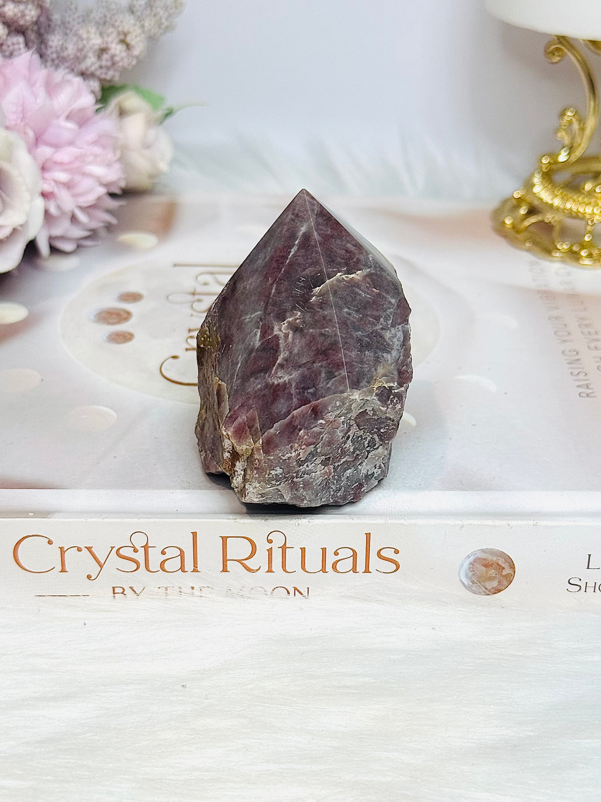 Lepidolite Polished Top 173g