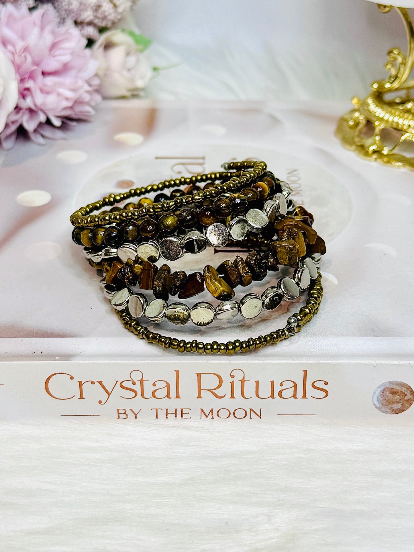 Boho Stacker Tigers Eye Bracelet