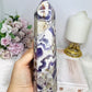Large Dream | Chevron Amethyst Tower 20.5cm 742g