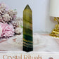 Green Fluorite Tower 9.5cm (chip on tip) Reduced