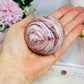 Pink Jasper Sphere on Stand 266g