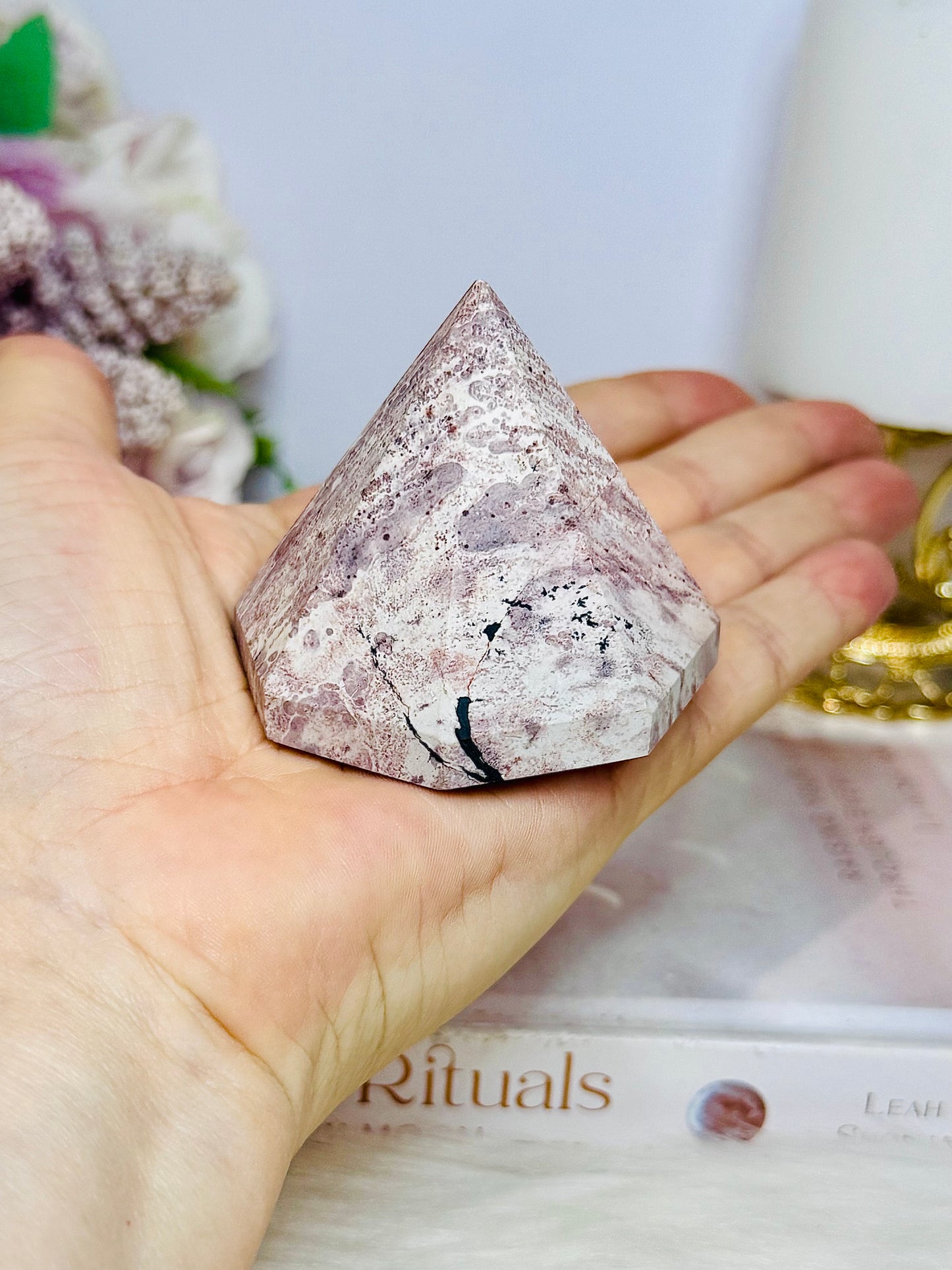 Picture Jasper Freeform Pyramid 148g