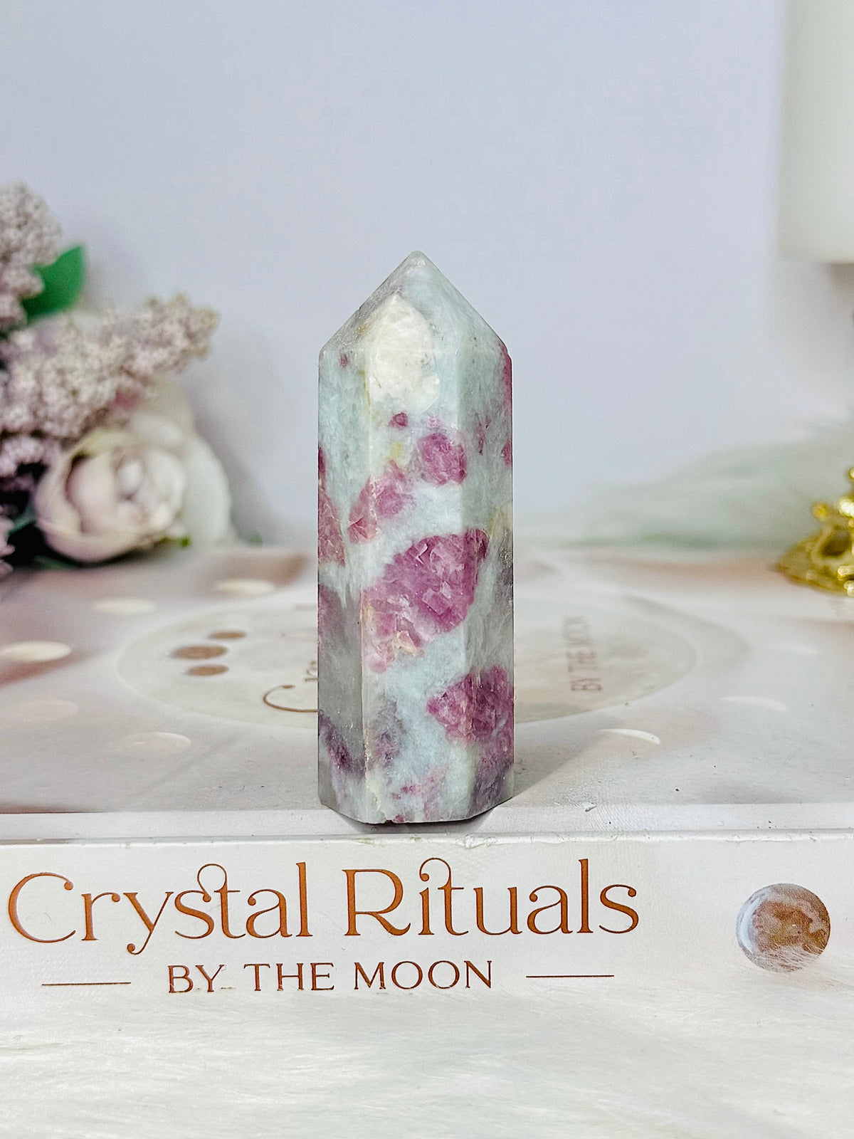 Pink Tourmaline Tower 7cm