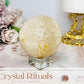 Druzy Agate Sphere on Stand 320g