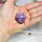 Set of 3 Crystal Planets ~ Lepidolite, Tigers Eye & Bloodstone