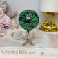 Ruby Zoisite Sphere on Stand 213g