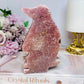 Large Pink Amethyst Chunky Penguin 13cm 426g