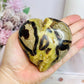 Large Septarian Druzy Sphere on Stand 373g